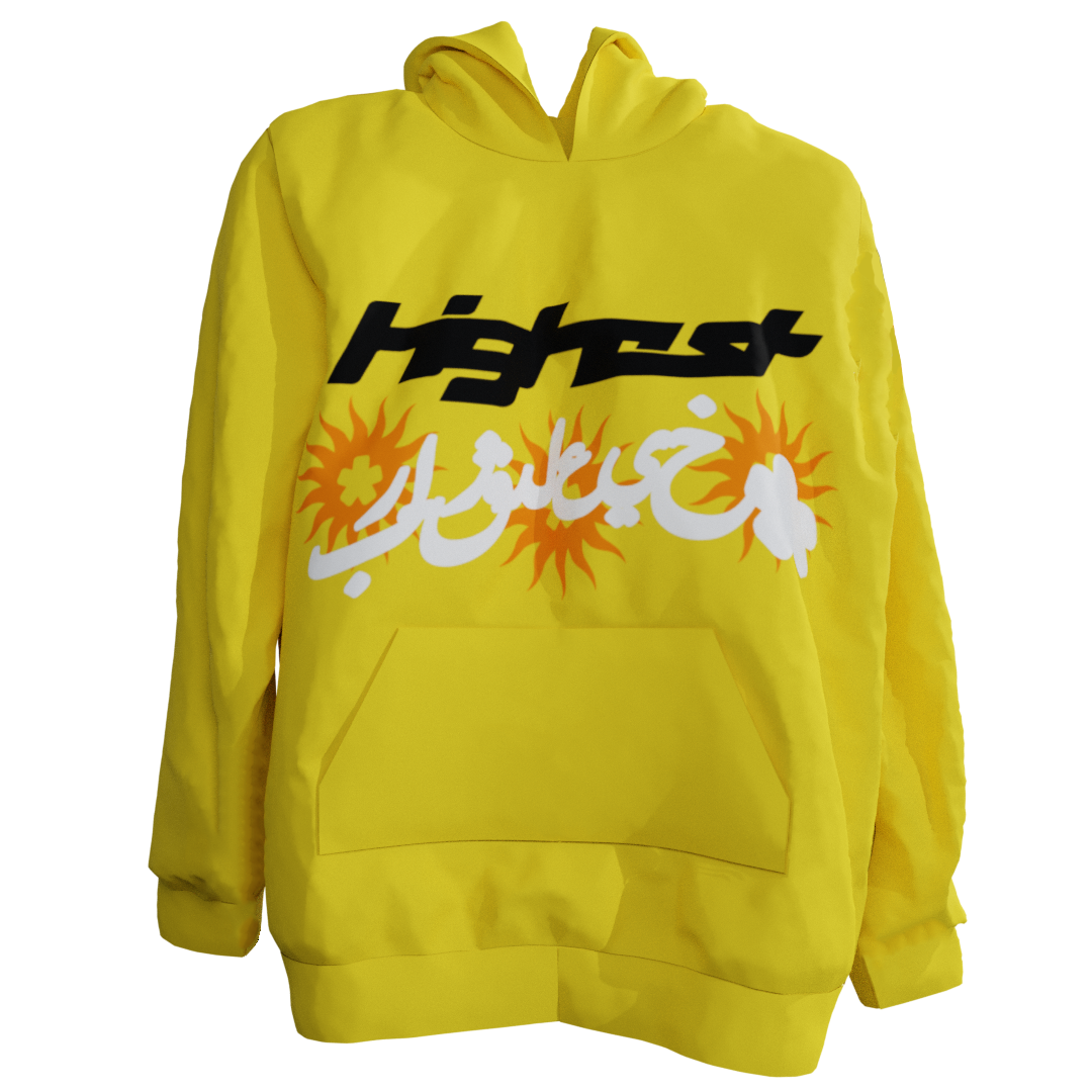 Yellow Highest Hoodie