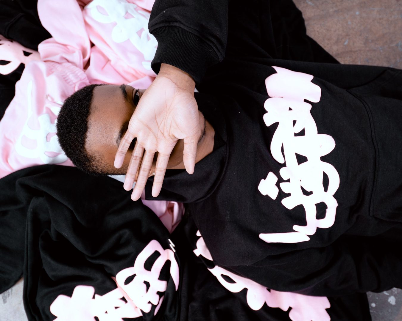 Black and pink OG hoodies
